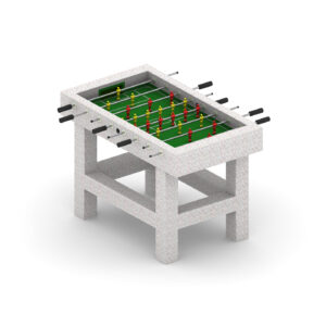Betonowy stół do gry w piłkarzyki