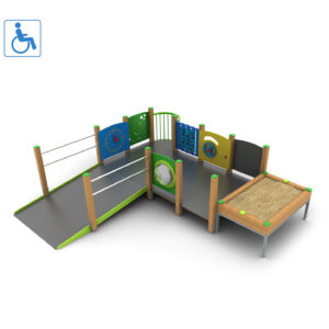 PZI-02 Plac zabaw integracyjny dla dzieci niepełnosprawnych